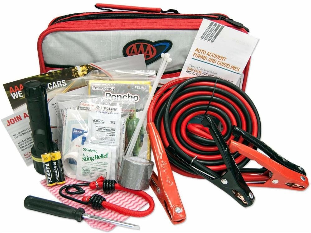 slide 1 of 1, Lifeline AAA Auto Traveler Road Kit, 1 ct