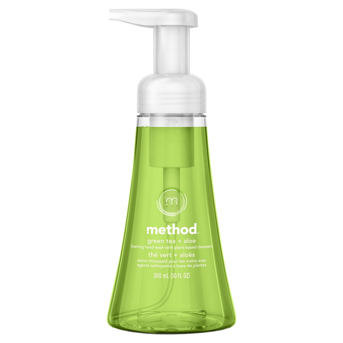 slide 1 of 3, Method Green Tea + Aloe Foaming Hand Soap - 10 fl oz, 10 fl oz