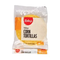 Raley's Yellow Corn Tortilla 10 Ea