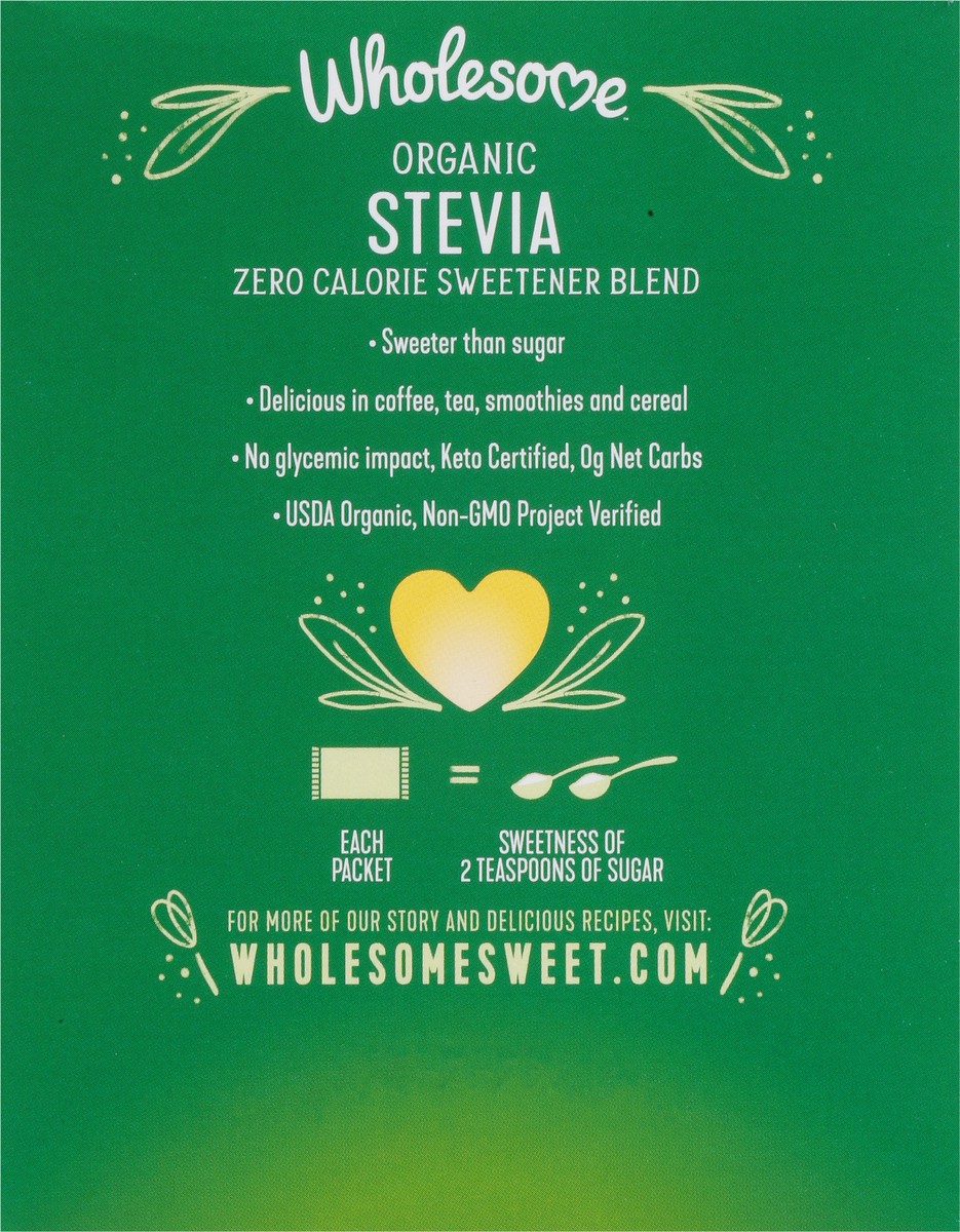 slide 3 of 14, Wholesome Sweeteners Organic Stevia Packets, 35 ct