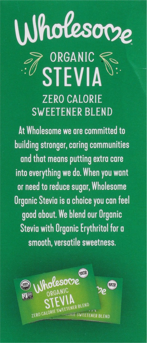 slide 5 of 14, Wholesome Sweeteners Organic Stevia Packets, 35 ct