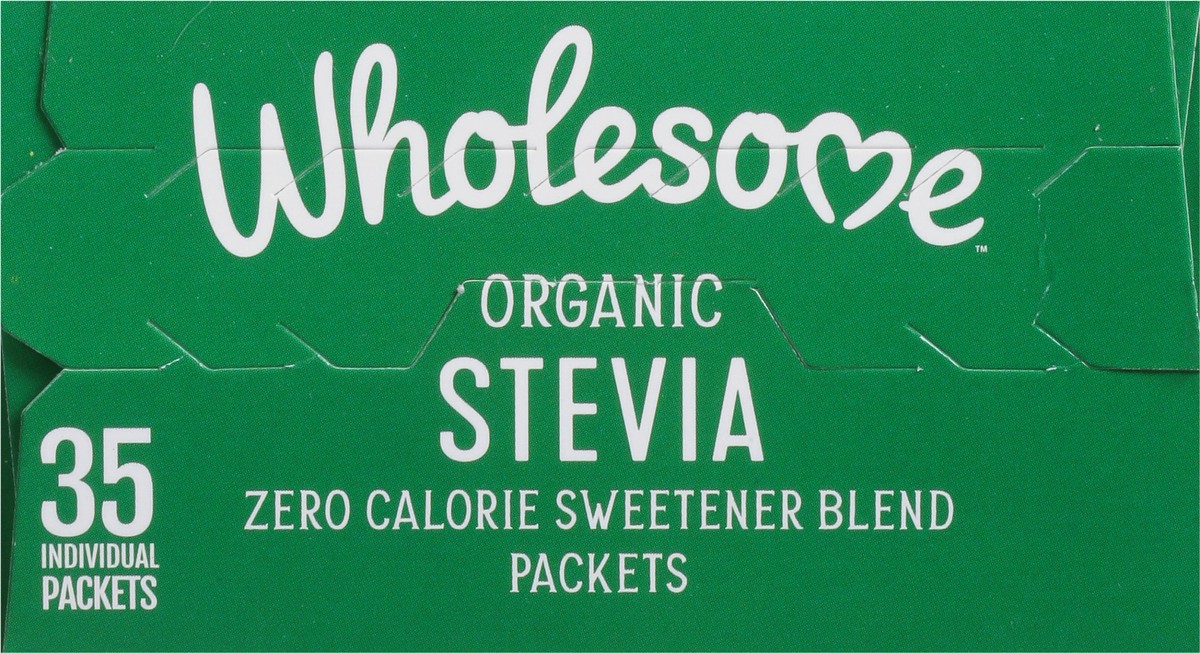 slide 8 of 14, Wholesome Sweeteners Organic Stevia Packets, 35 ct