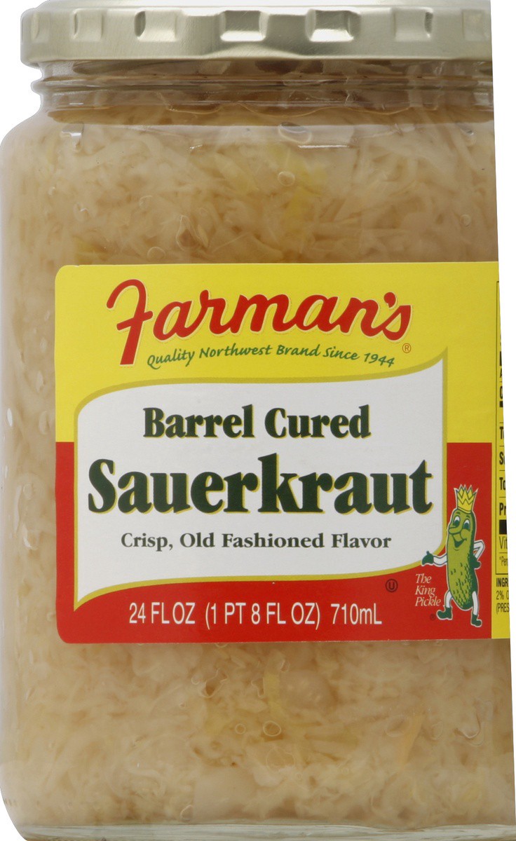 slide 2 of 2, Farmans Sauerkraut - 24 oz, 24 oz