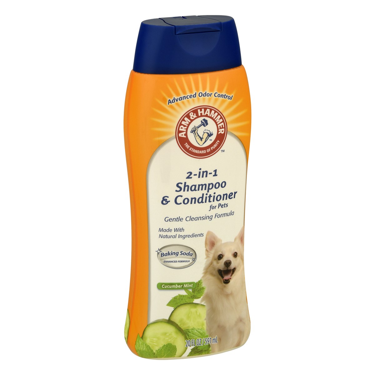 slide 7 of 12, ARM & HAMMER 2-in-1 for Pets Cucumber Mint Shampoo & Conditioner 20 oz, 20 oz