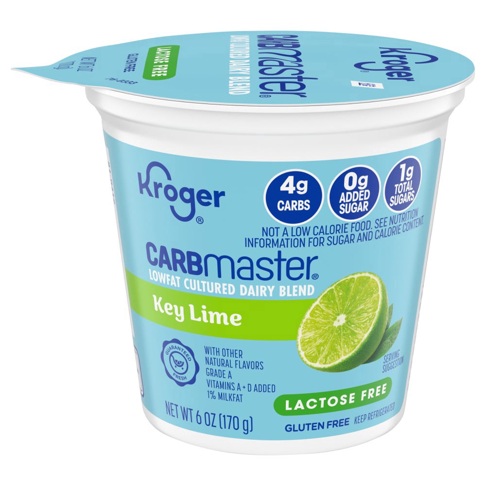 slide 1 of 5, Kroger Carbmaster Key Lime Yogurt, 6 oz