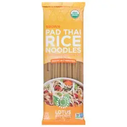 Lotus Foods Brown Pad Thai Rice Noodles 8 oz