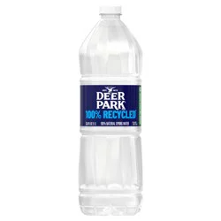 DEER PARK Brand 100% Natural Spring Water, 33.8-ounce plastic bottle