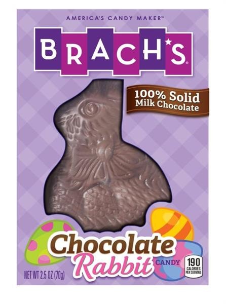 slide 1 of 1, Brach's Easter Milk Chocolate Rabbit, 2.5 oz