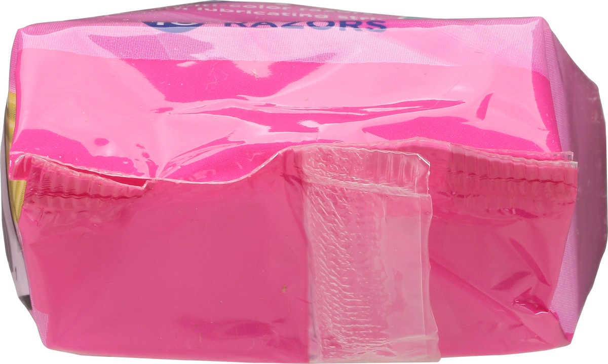 slide 5 of 14, TopCare Everyday Womens 4 Color Variety Pack Gentle Touch Razors 10 ea, 10 ct