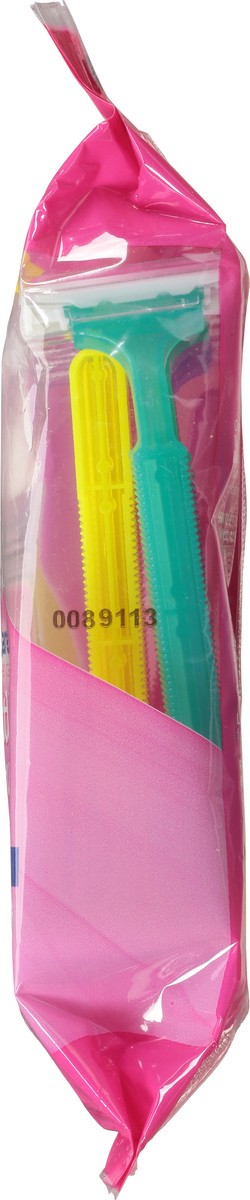 slide 6 of 14, TopCare Everyday Womens 4 Color Variety Pack Gentle Touch Razors 10 ea, 10 ct