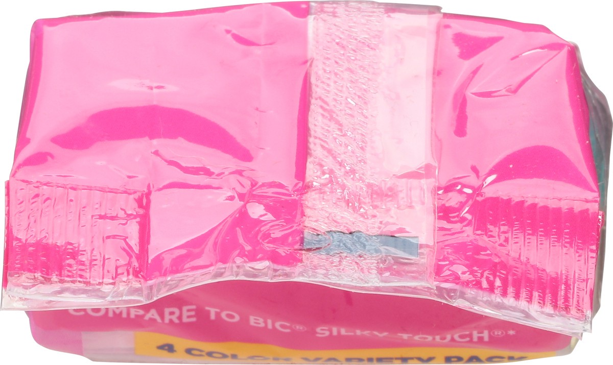 slide 11 of 14, TopCare Everyday Womens 4 Color Variety Pack Gentle Touch Razors 10 ea, 10 ct