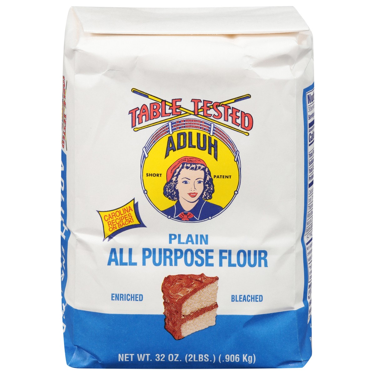 slide 4 of 4, Adluh Table Tested Plain All Purpose Flour 32 oz, 32 oz