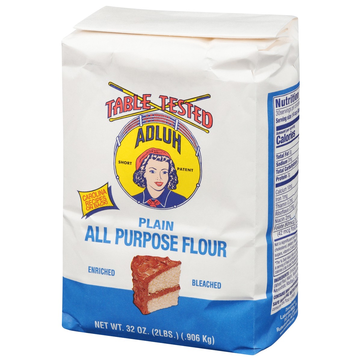 slide 2 of 4, Adluh Table Tested Plain All Purpose Flour 32 oz, 32 oz
