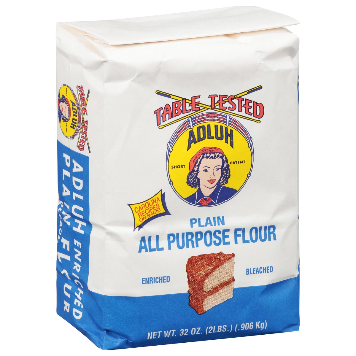 slide 3 of 4, Adluh Table Tested Plain All Purpose Flour 32 oz, 32 oz