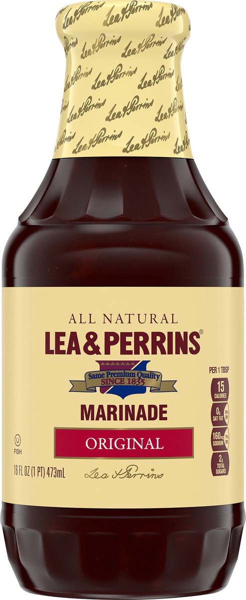 slide 4 of 11, Lea & Perrins Original Marinade Bottle, 16 oz