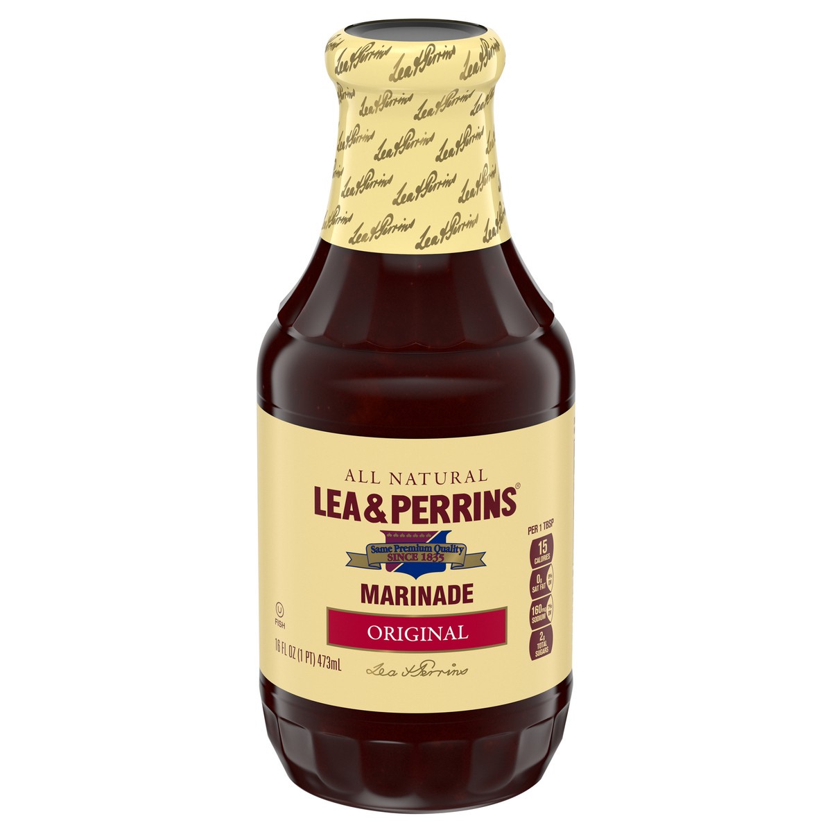 slide 9 of 11, Lea & Perrins Original Marinade Bottle, 16 oz