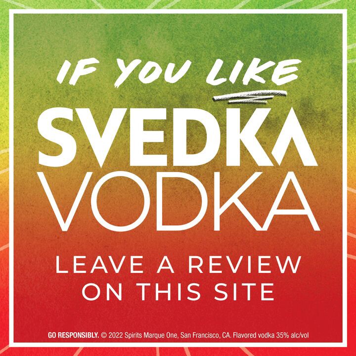 slide 2 of 5, SVEDKA Cherry Limeade Flavored Vodka, 50 mL Mini Plastic Bottle, 70 Proof, 20.28 fl. oz