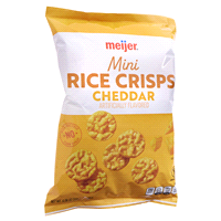 slide 3 of 21, Meijer Cheddar Rice Crisps, 6.06 oz