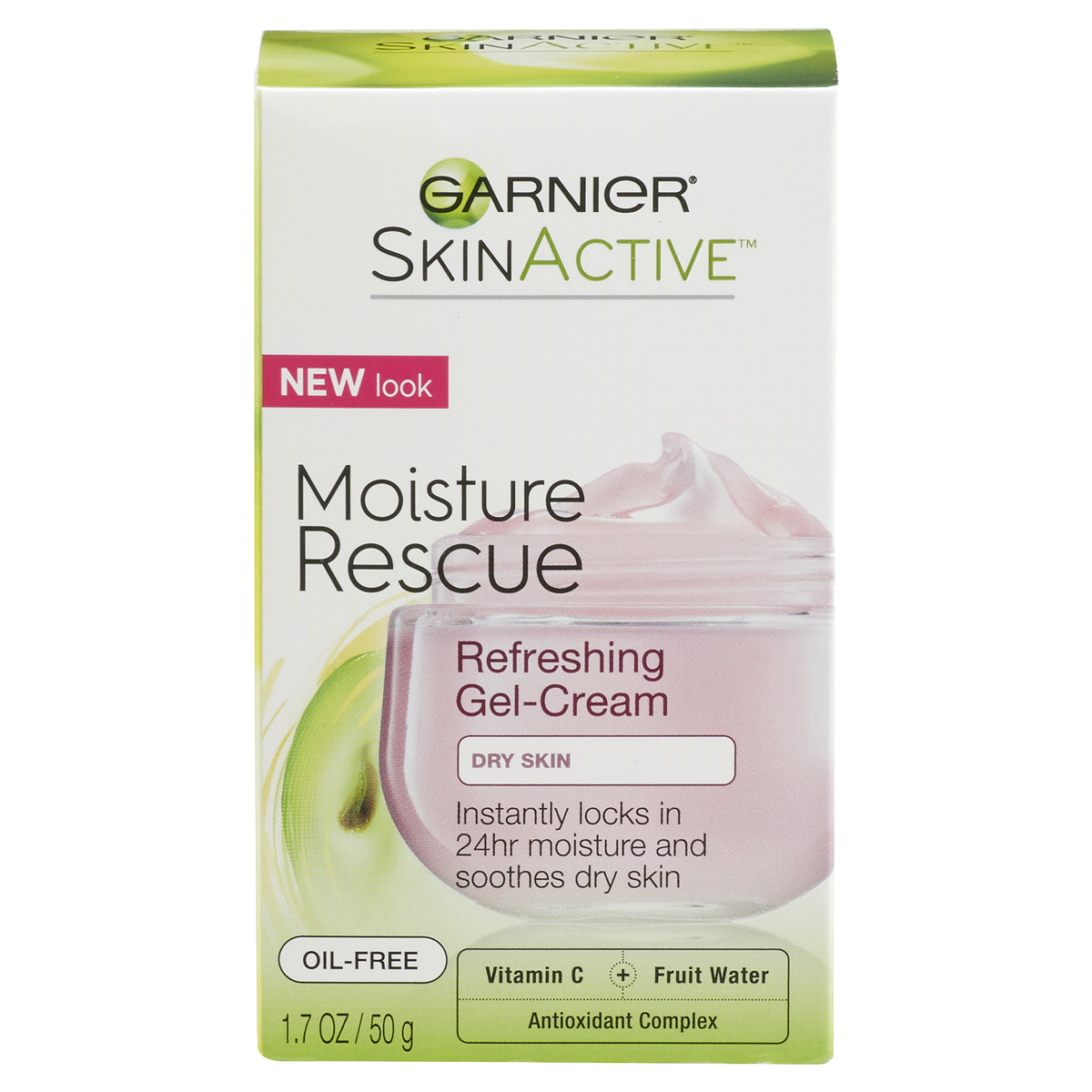 slide 1 of 8, Garnier SkinActive Moisture Rescue Refreshing Gel-Cream for Dry Skin, 1.7 oz