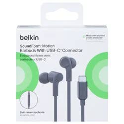 Belkin Sound Form Motion Earbuds with USB-C Connector 1 ea