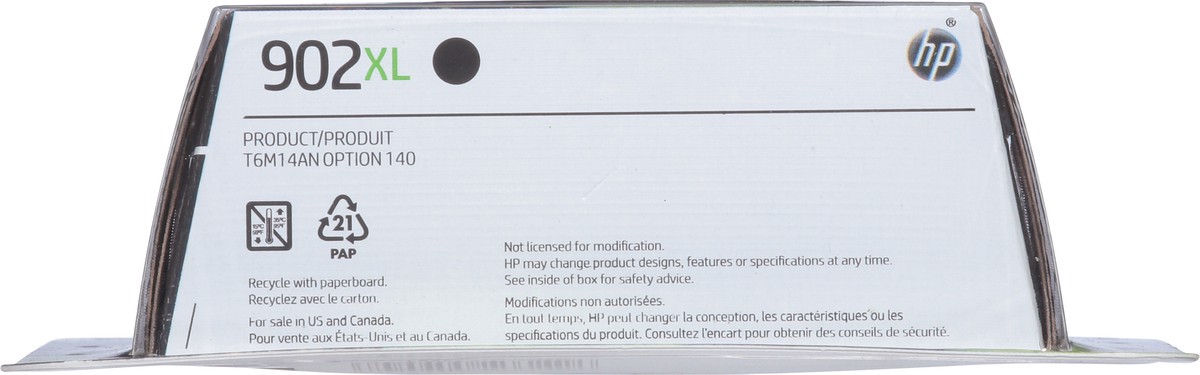 slide 4 of 13, HP 902XL Black Ink Cartridge 1 ea, 1 ct