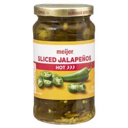 Meijer Jalapenos Sliced Hot