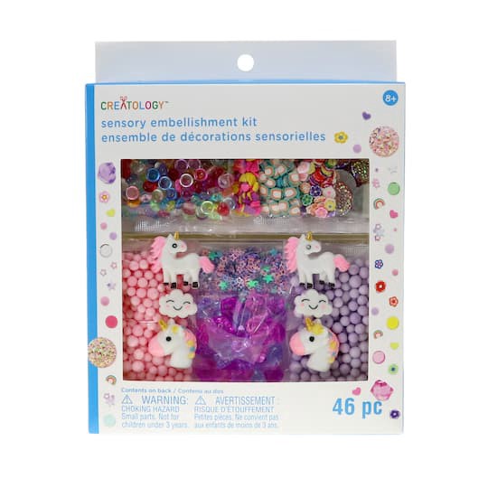 slide 1 of 1, Unicorn Sensory Embellishment Kit By Creatology, 46 ct