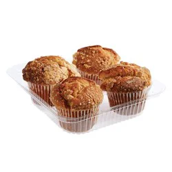 Raley's Apple Cinnamon Muffin 4 Ea