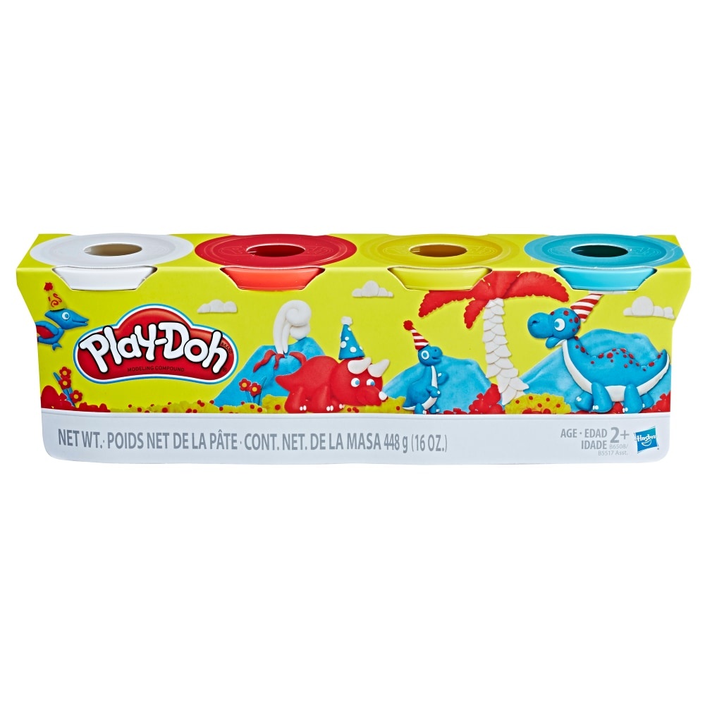 slide 1 of 1, Hasbro Play-Doh Classic Colors Variety Pack, 4 ct