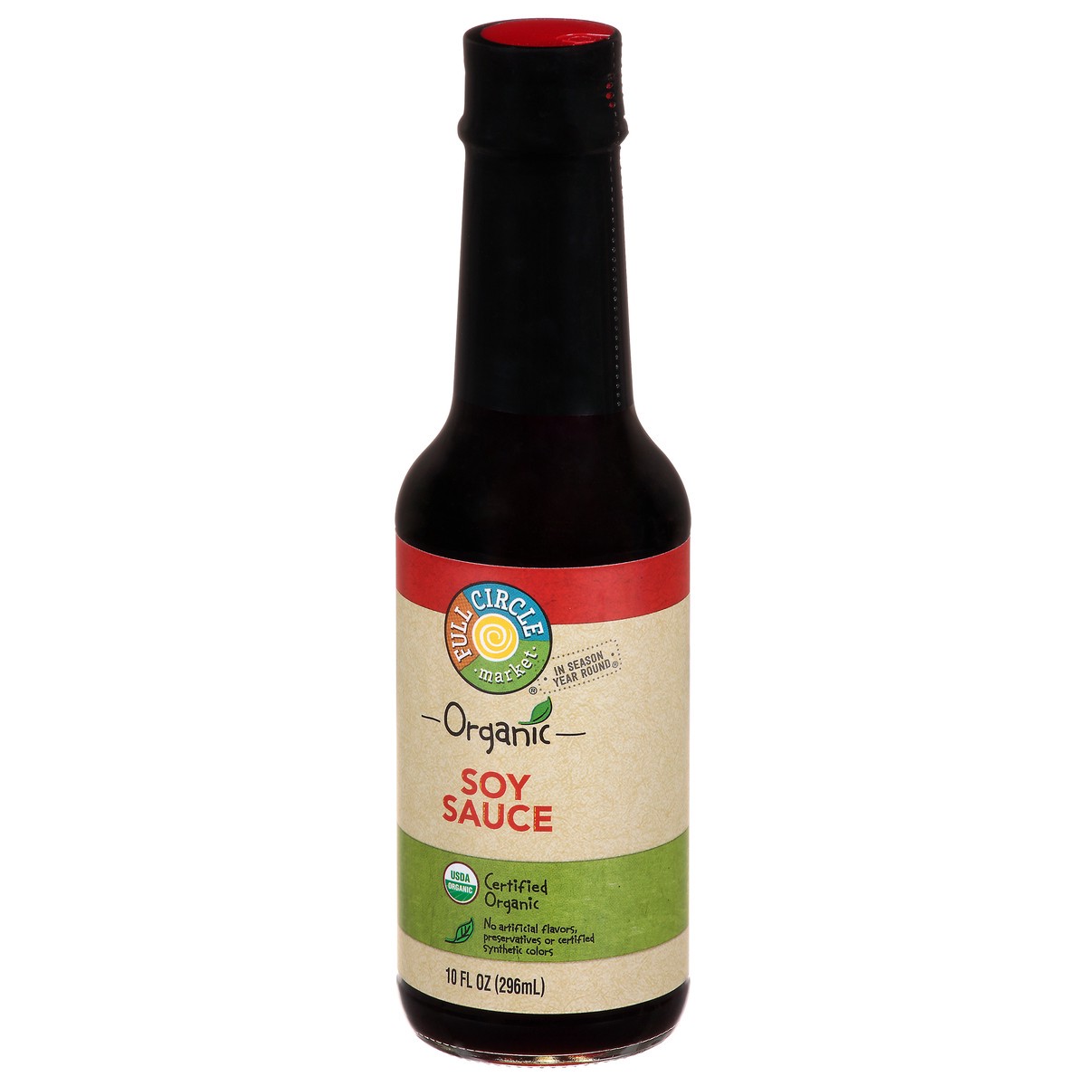 slide 2 of 11, Full Circle Market Organic Soy Sauce 10 fl oz, 10 fl oz