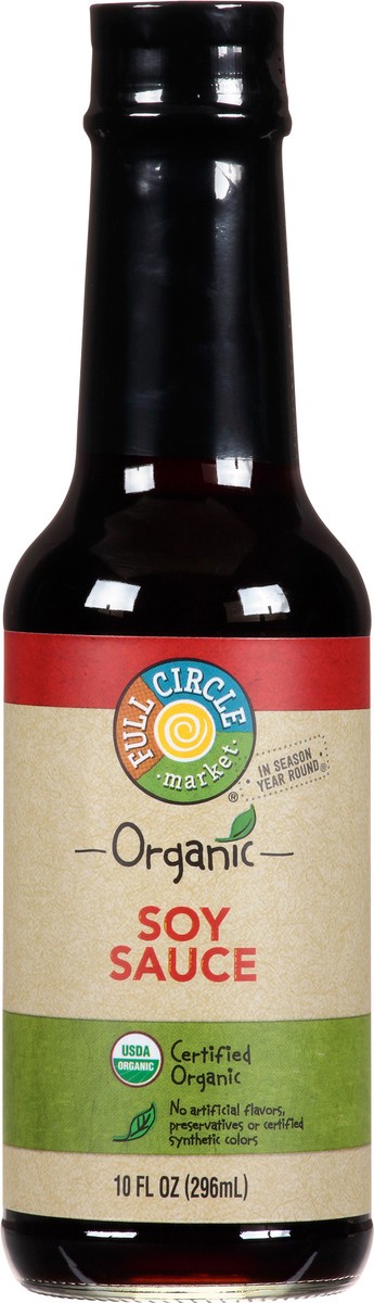 slide 4 of 11, Full Circle Market Organic Soy Sauce 10 fl oz, 10 fl oz