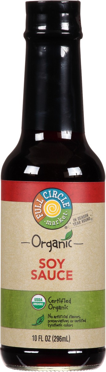 slide 1 of 11, Full Circle Market Organic Soy Sauce 10 fl oz, 10 fl oz