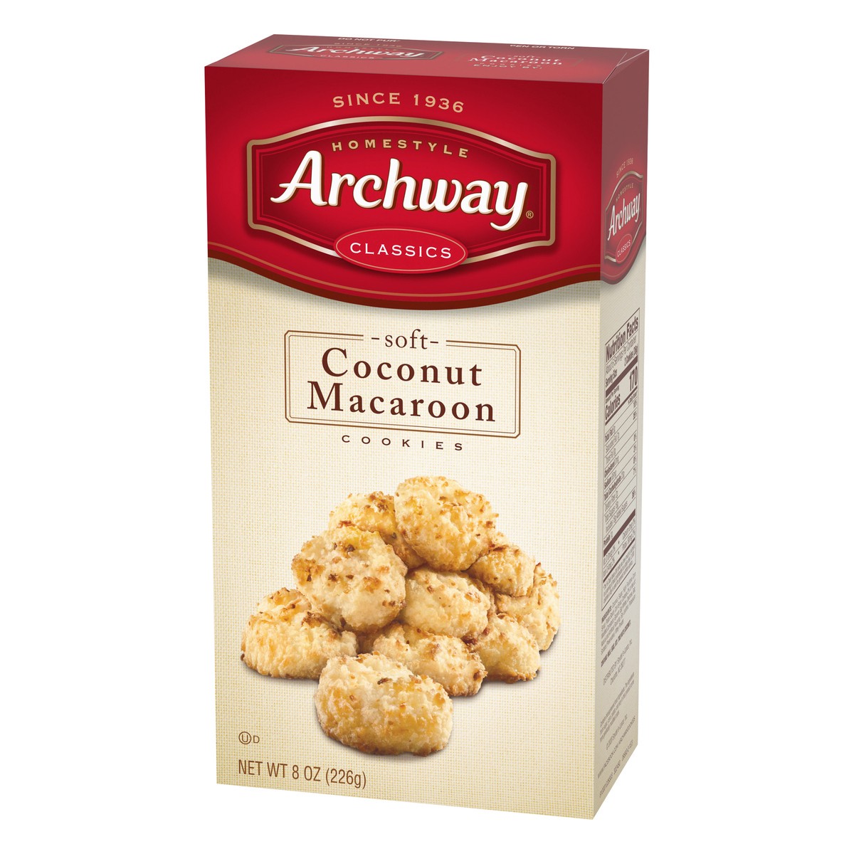 slide 8 of 9, Archway Cookies Cookies, Soft Coconut Macaroon, 8 Oz, 8 oz