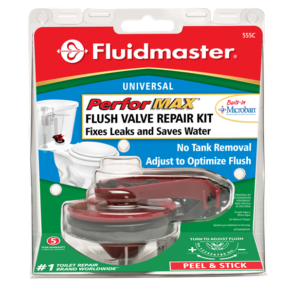 slide 1 of 1, Fluidmaster PerforMAX Flush Valve Repair Kit, 1 ct
