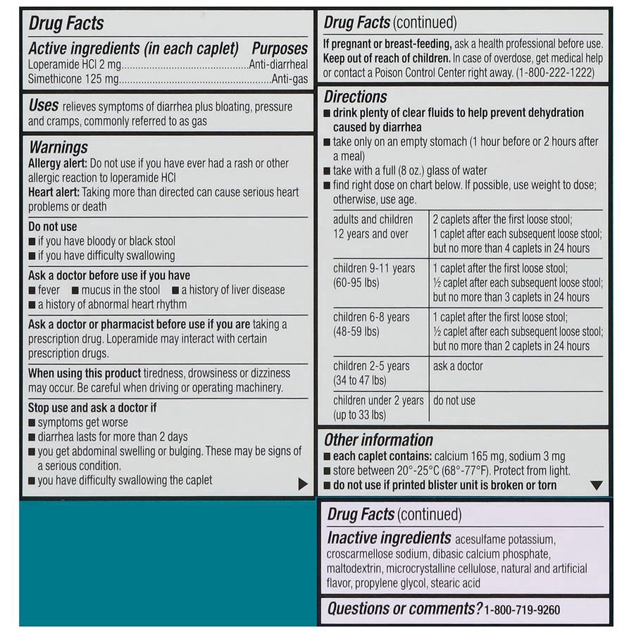 slide 2 of 5, Walgreens Anti-Diarrheal Multi-Symptom Caplets, 24 ct