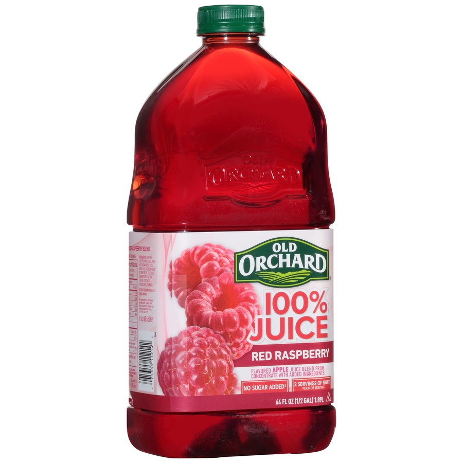 slide 4 of 8, Old Orchard 100% Apl Red Rasp Juice - 64 fl oz, 64 fl oz