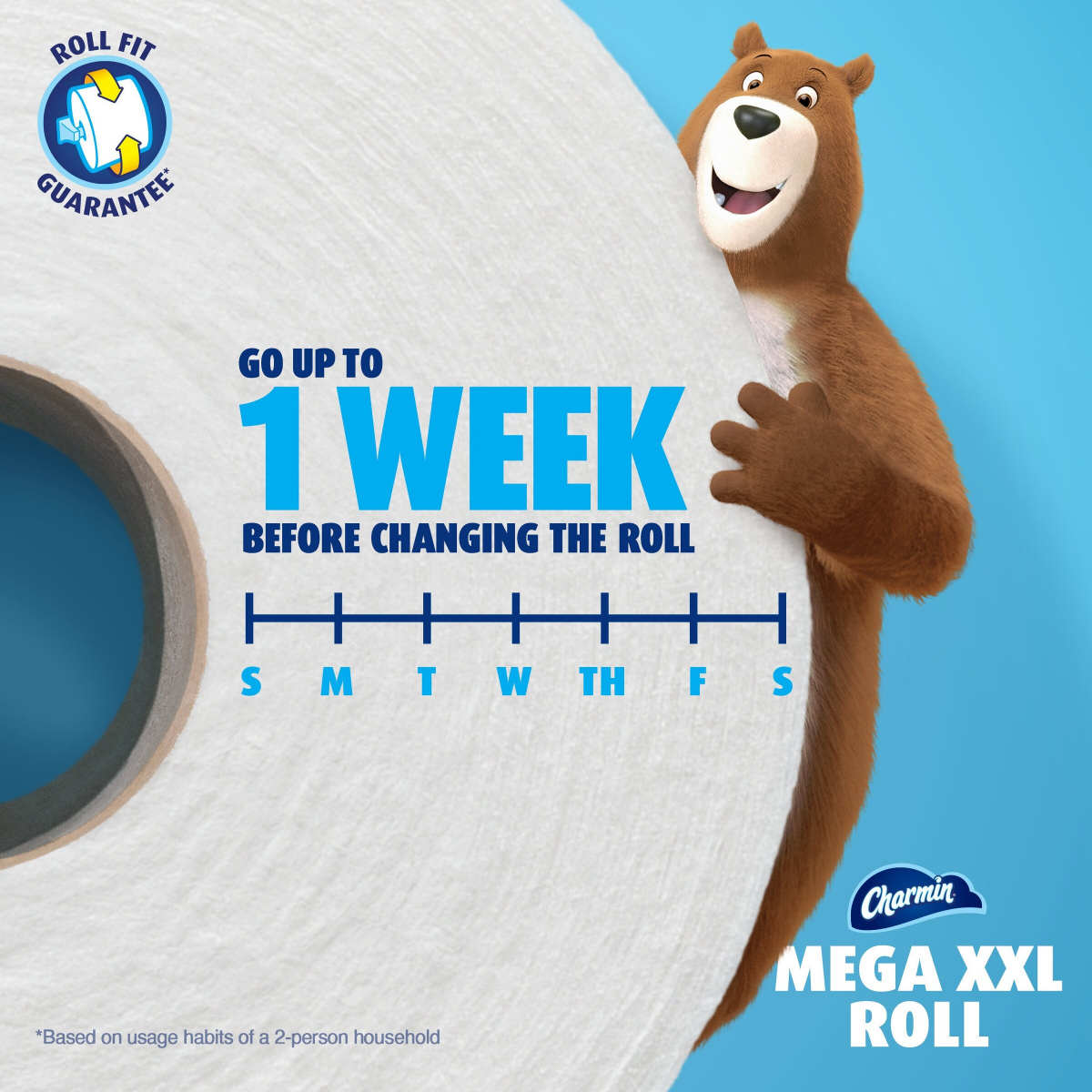 slide 13 of 29, Charmin Ultra Soft Toilet Paper 9 Mega XXL Rolls, 440 Sheets Per Roll, 440 sheets