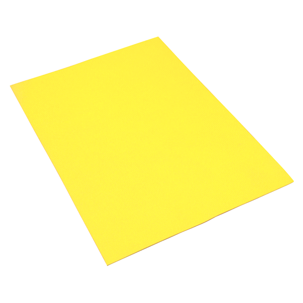 slide 1 of 1, Creativity Street WonderFoam Sheets, Yellow, 9" x 12, 1 ct
