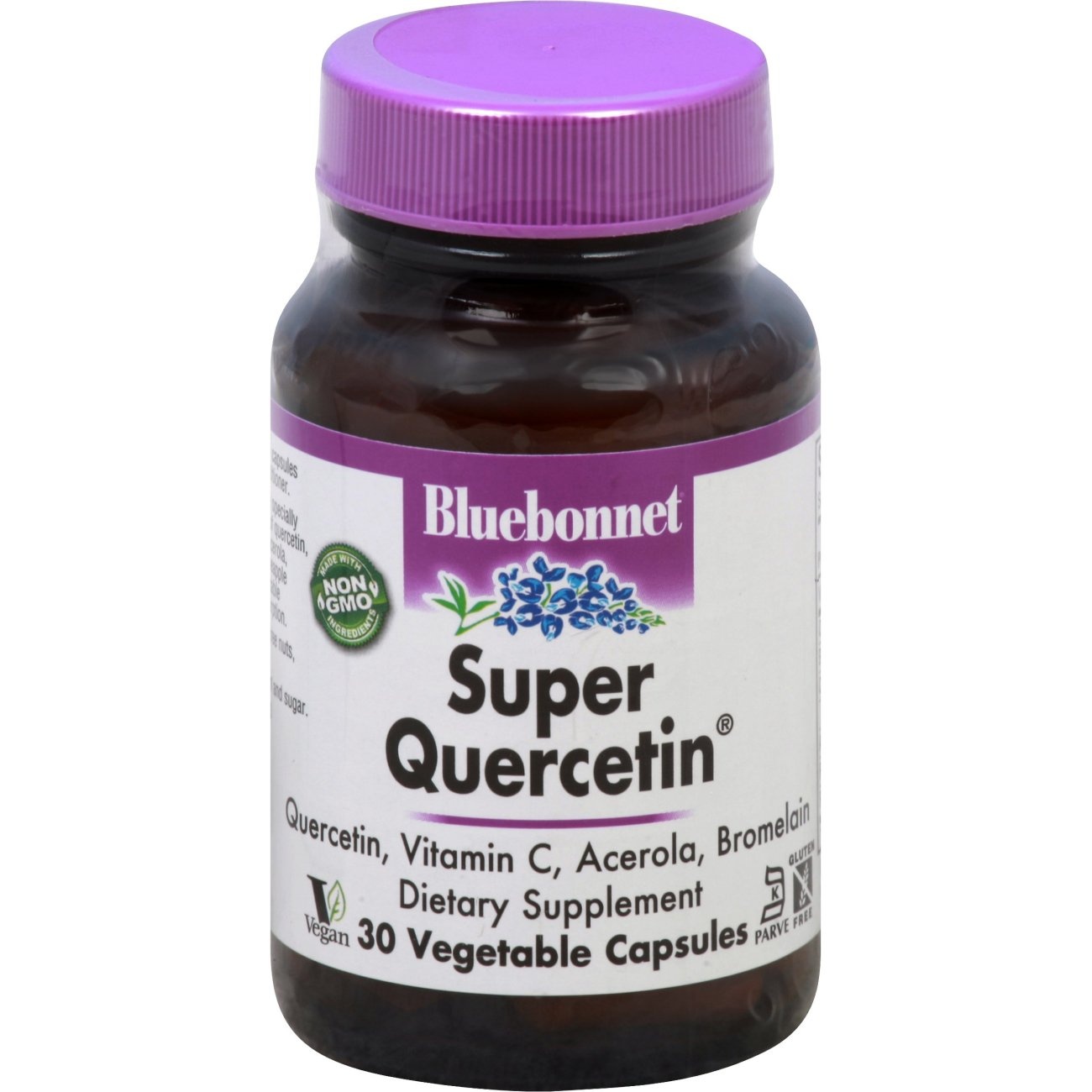 slide 1 of 1, Bluebonnet Nutrition Super Quercetin, Vegetable Capsules, 30 ct; 500 mg