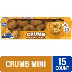 Kroger Crumb Mini Donuts
