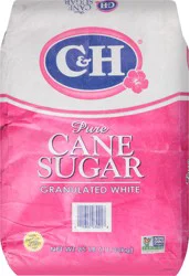C&H Granulated White Pure Cane Sugar - 25 lb