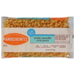 Manischewitz Yolk Free Wide Noodle Style Pasta 12 oz