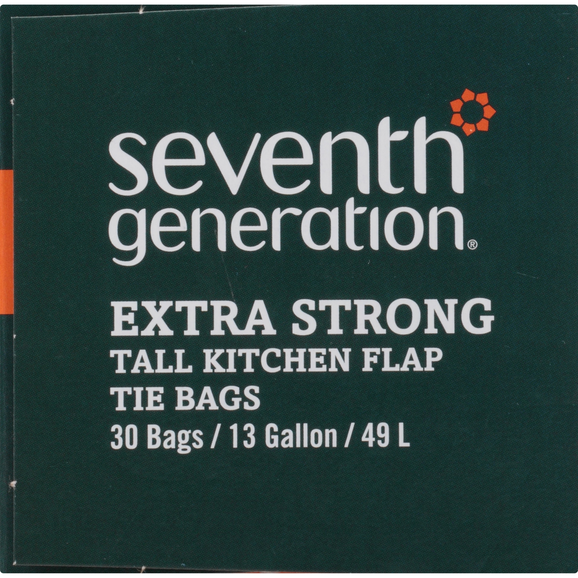 Seventh Generation Tall Kitchen Trash Bags with Flap Closure 30 ct; 13