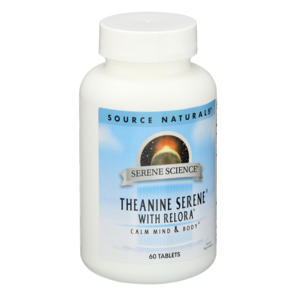 slide 1 of 1, Source Naturals Theanine Serene With Relora, 60 ct