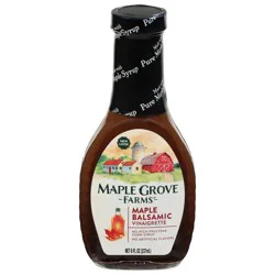 Maple Grove Farms Maple Balsamic Vinaigrette 8 fl oz