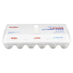 Meijer Cage Free Grade A Large Eggs