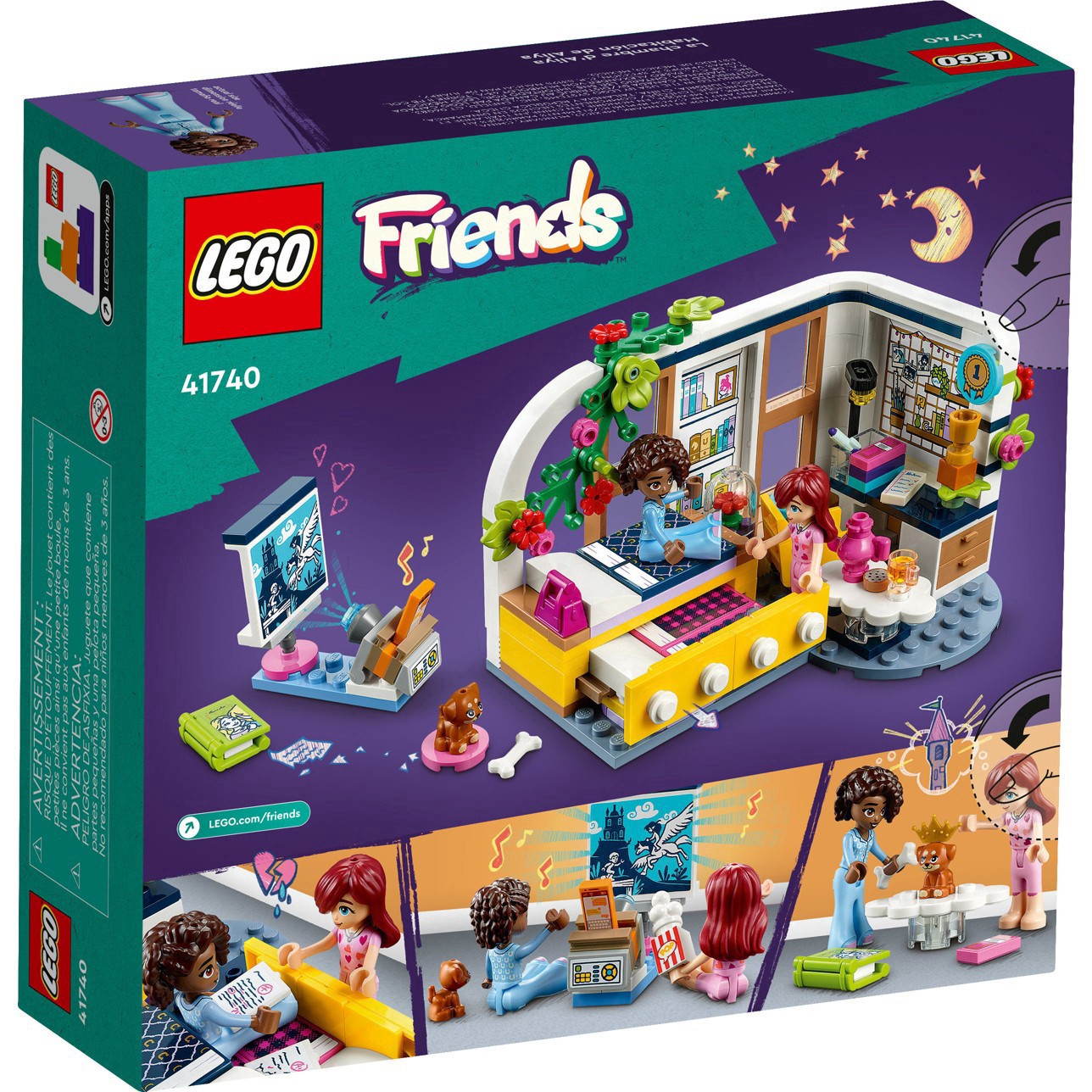 slide 3 of 21, Lego Friends Aliya's Room Playset, 209 pc