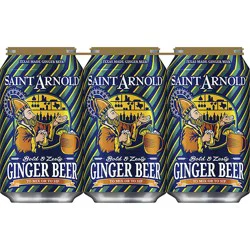 Saint Arnold Ginger Beer Cans