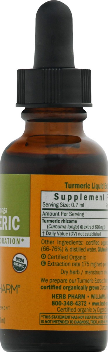 slide 12 of 13, Herb Pharm System Restoration Turmeric Liquid Extract 1 oz, 1 fl oz