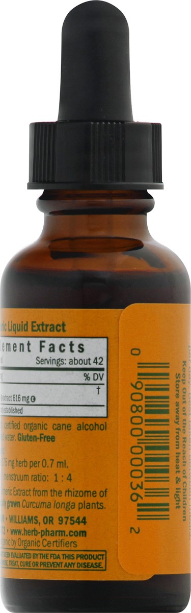 slide 11 of 13, Herb Pharm System Restoration Turmeric Liquid Extract 1 oz, 1 fl oz